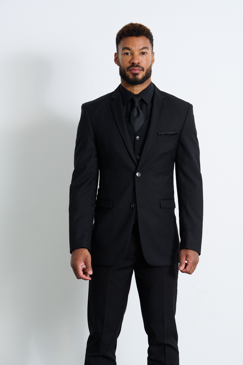 Suitor | All Black Suit Hire | Suit & Tuxedo Rentals | Suitor Suit Hire