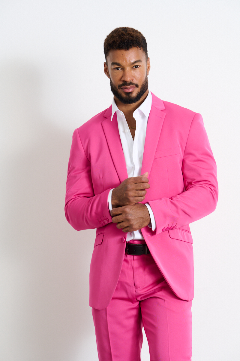 Pink Suit Hire