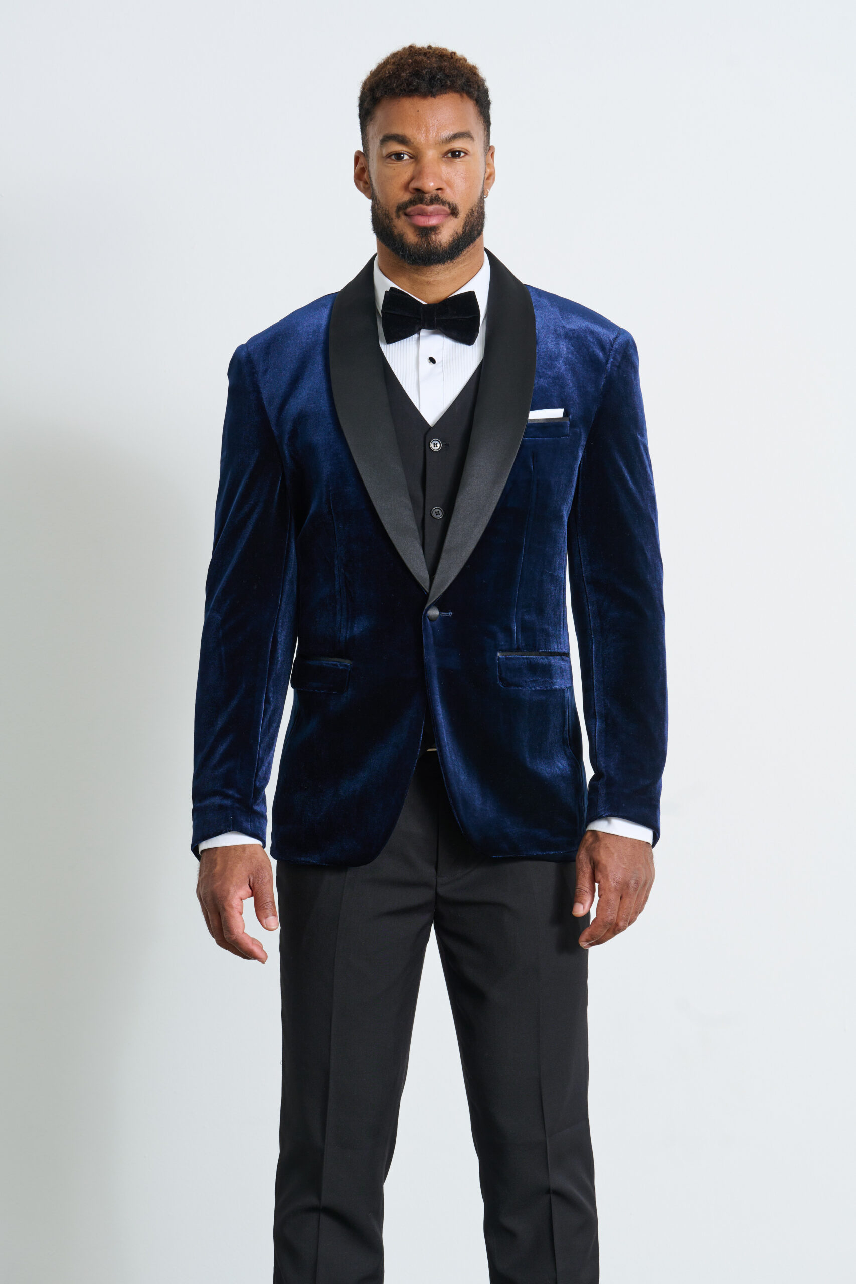 Suitor, Blue Velvet Tuxedo Sale, Clearance Suit Sale