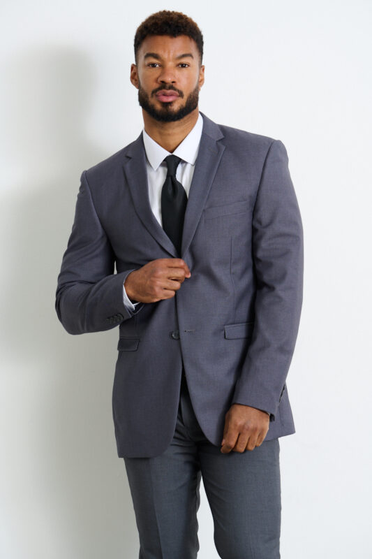 Platinum Blue Suit Jacket Hire, Suit & Tuxedo Rentals