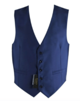 French Blue Vest